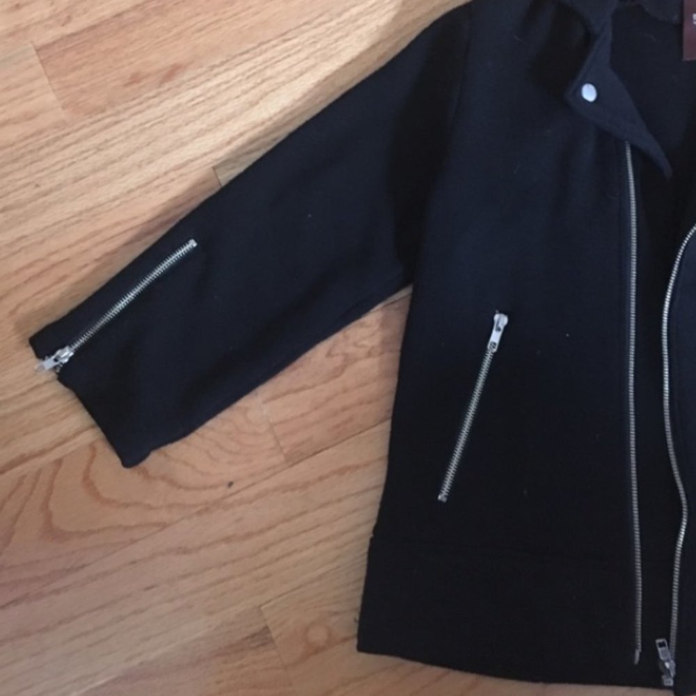 525 America M sleeve jacket w/ silver zippers